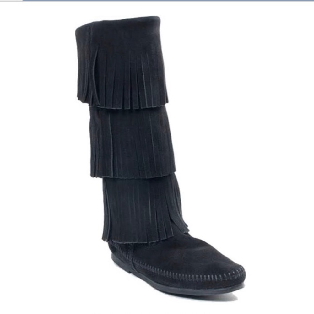 Minnetonka Suede Boots Size 7